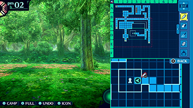 ゲーム画面02：世界樹の迷宮Ⅰ･Ⅱ･Ⅲ HD REMASTER