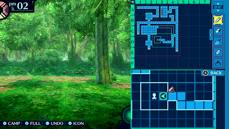 ゲーム画面26：世界樹の迷宮Ⅰ･Ⅱ･Ⅲ HD REMASTER