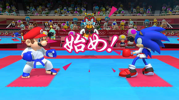 ゲーム画面：Nintendo Switch™『マリオ&ソニック AT 東京2020オリンピック™ スペシャルプライス』