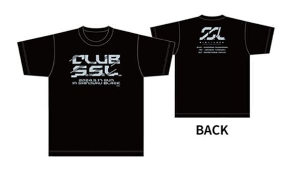「CLUB S.S.L.」T シャツ 4,000円（税込）