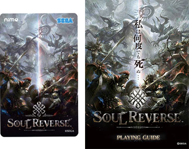 （左）オリジナル Aime カード （右）プレイングガイド