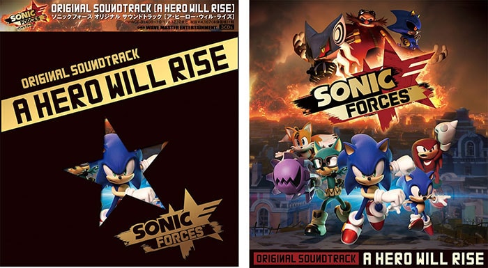 ジャケットイメージ：Sonic Forces Original soundtrack - A Hero Will Rise