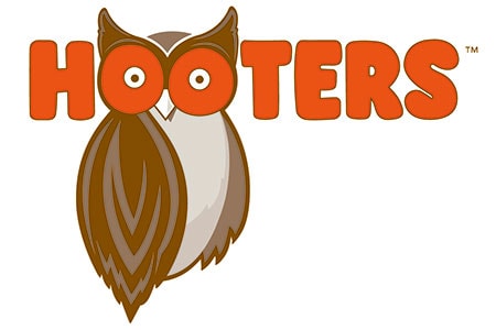 ロゴ：カジュアルアメリカンダイニング＆スポーツバー「HOOTERS」