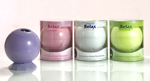 HOMESTAR Relax （ホームスター リラックス） ホワイト、ピンク、ライトパープル、パステルグリーンの 4 種類で展開
