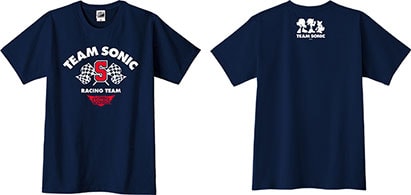 『チームソニックレーシング』チームソニックTシャツ（サイズ：M／L／XL）