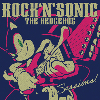CD「Rock 'n' Sonic The Hedgehog: Sessions」ジャケット