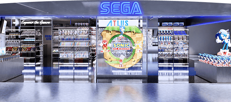 SEGA STORE OSAKA - situs resmi toko menampilkan info lokasi dan jam operasional