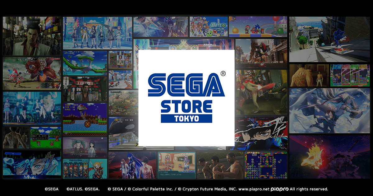 SEGA STORE TOKYO 公式サイト|SEGA