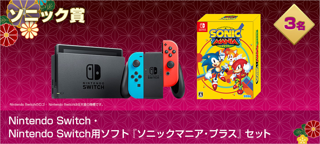 Nintendo Switch・Nintendo Switch®用ソフト『ソニックマニア・プラス』セット