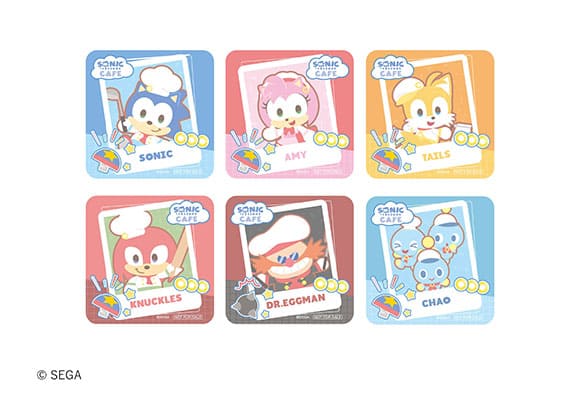 （前半）ペーパーコースター（全6種）