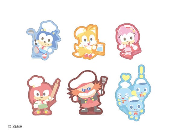 （前半）ダイカットステッカー（全6種）