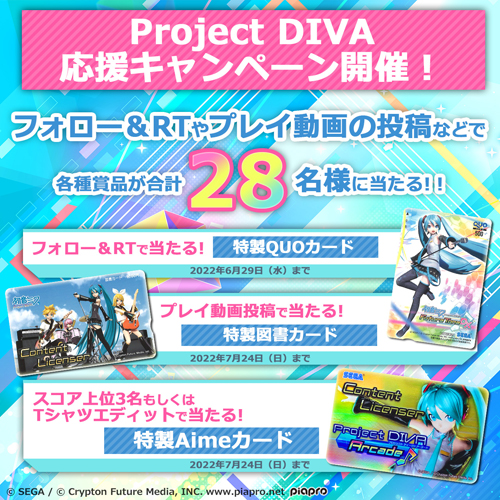 Project DIVA応援キャンペーン