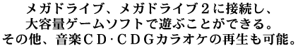 大容量ゲームソフトに対応