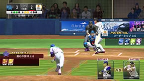 ゲーム画面7:野球つく!!