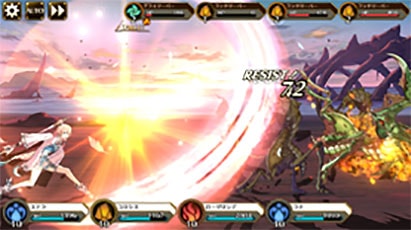 ゲーム画面8:イドラ ファンタシースターサーガ
