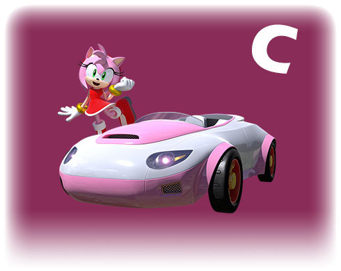 チームソニックレーシング PINK CABRIOLET（エミー）